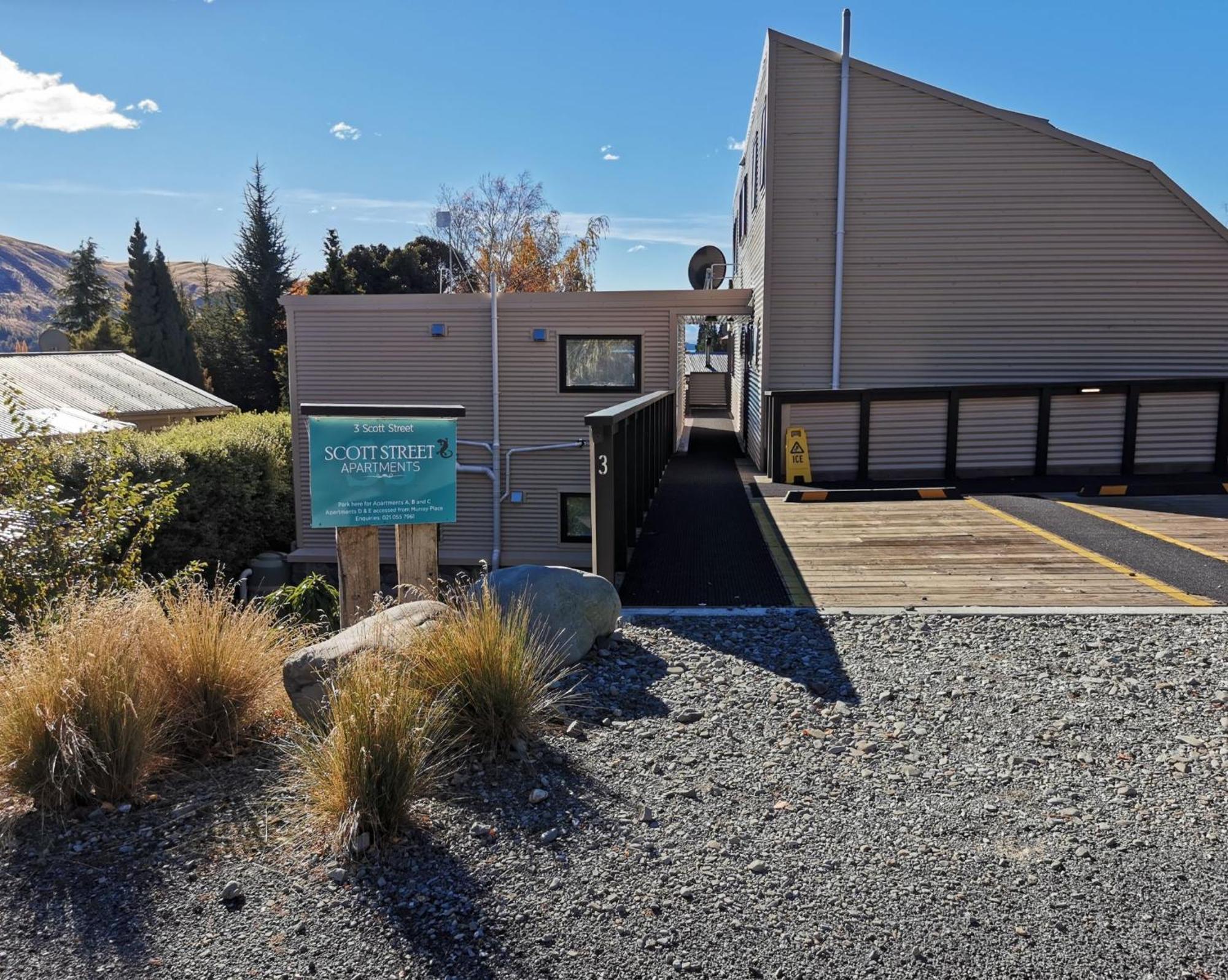 Scott Street Apartments Lake Tekapo Eksteriør billede